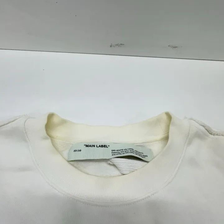 Off-White Off-White Cotton Arrow Sweatshirt for Men 0079 Size US M / EU 48-50 / 2 - 6 Thumbnail