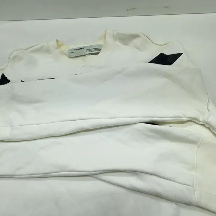 Off-White Off-White Cotton Arrow Sweatshirt for Men 0079 Size US M / EU 48-50 / 2 - 9 Thumbnail