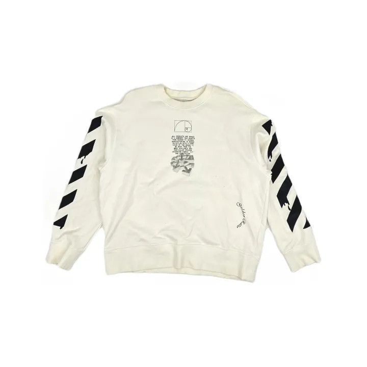 Off-White Off-White Cotton Arrow Sweatshirt for Men 0079 Size US M / EU 48-50 / 2 - 2 Thumbnail