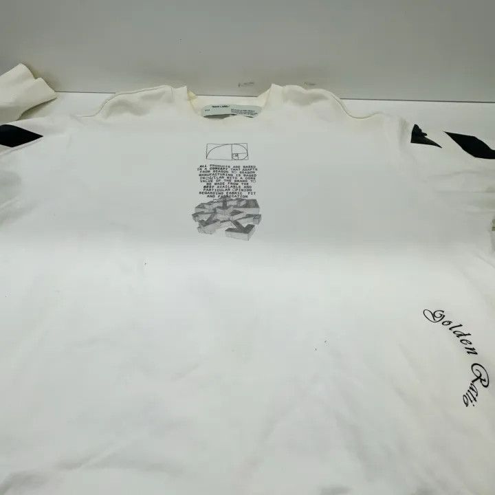 Off-White Off-White Cotton Arrow Sweatshirt for Men 0079 Size US M / EU 48-50 / 2 - 7 Thumbnail