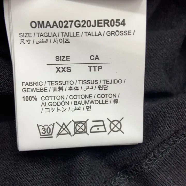 Off-White Off-White Gold Arrow Tape Short Sleeve T-Shirt 0079 Size US XXS / EU 40 - 4 Thumbnail