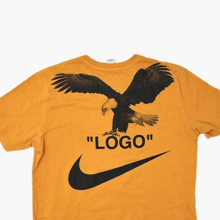 Off-White OFF-WHITE x Nike Graphic Eagle Print Tee 0079 Size US L / EU 52-54 / 3 - 4 Thumbnail