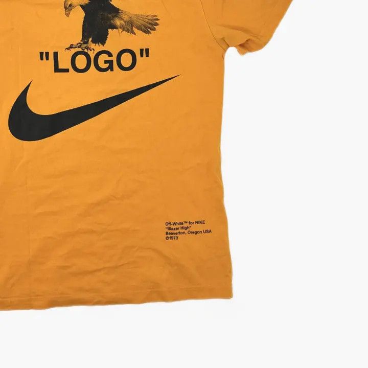 Off-White OFF-WHITE x Nike Graphic Eagle Print Tee 0079 Size US L / EU 52-54 / 3 - 6 Thumbnail
