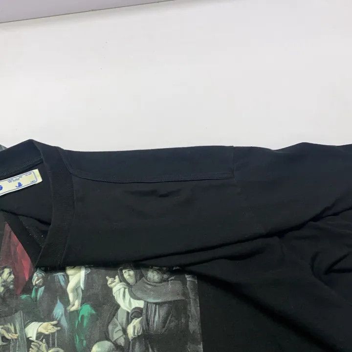 Off-White Off-White Colorful Virgin Oil Painting Short Sleeve Tee 0079 Size US XL / EU 56 / 4 - 7 Thumbnail