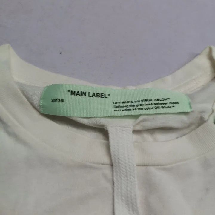 Off-White Off-White SS19 Graphic Arrow Print T-Shirt 0079 Size US M / EU 48-50 / 2 - 5 Thumbnail