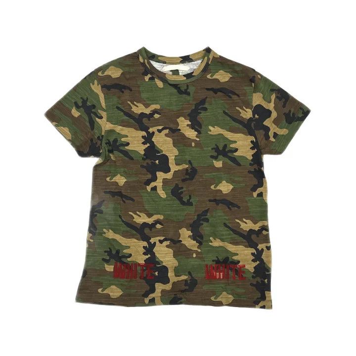 Off-White OFF-WHITE Camouflage Cotton T-Shirt 0079 Size US XS / EU 42 / 0 - 2 Thumbnail