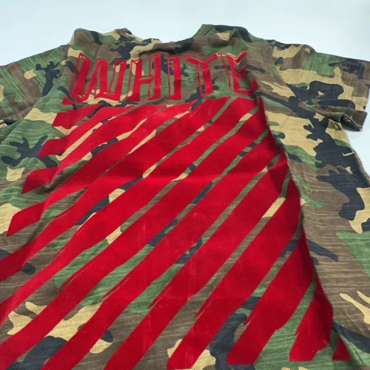 Off-White OFF-WHITE Camouflage Cotton T-Shirt 0079 Size US XS / EU 42 / 0 - 6 Thumbnail