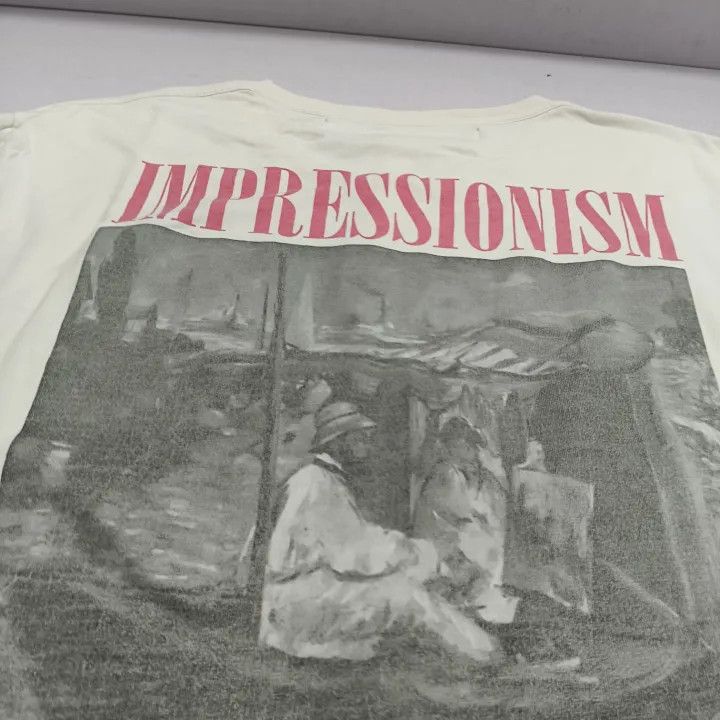 Off-White OFF-WHITE Impressionism Print Cotton T-Shirt 0079 Size US S / EU 44-46 / 1 - 5 Thumbnail