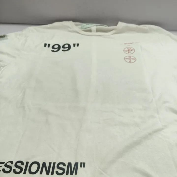Off-White OFF-WHITE Impressionism Print Cotton T-Shirt 0079 Size US S / EU 44-46 / 1 - 13 Thumbnail