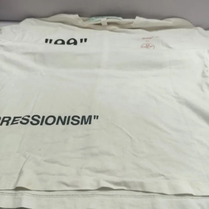 Off-White OFF-WHITE Impressionism Print Cotton T-Shirt 0079 Size US S / EU 44-46 / 1 - 14 Thumbnail