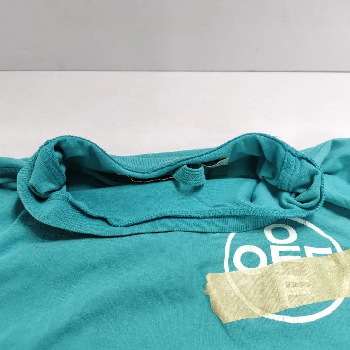 Off-White Off-White Blue Tape Design Short Sleeve T-Shirt 0079 Size US XS / EU 42 / 0 - 7 Thumbnail