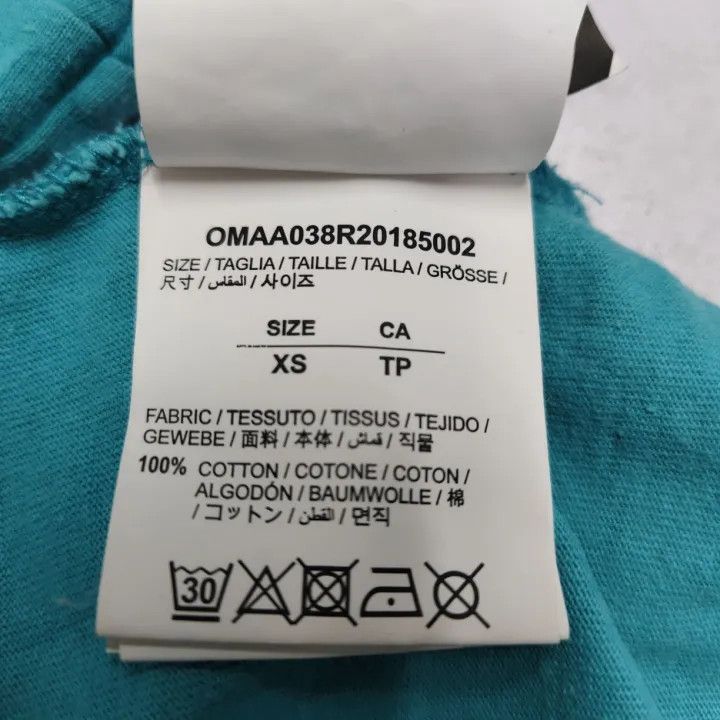 Off-White Off-White Blue Tape Design Short Sleeve T-Shirt 0079 Size US XS / EU 42 / 0 - 3 Thumbnail