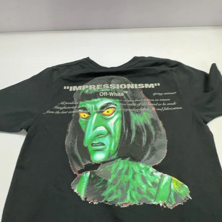 Off-White Off-White Black Vampire Graphic T-Shirt 0079 Size US XXS / EU 40 - 7 Thumbnail