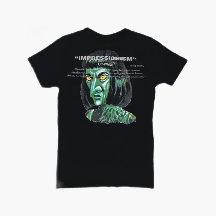 Off-White Off-White Black Vampire Graphic T-Shirt 0079 Size US XXS / EU 40 - 3 Thumbnail