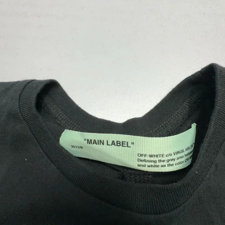 Off-White Off-White Black Vampire Graphic T-Shirt 0079 Size US XXS / EU 40 - 4 Thumbnail