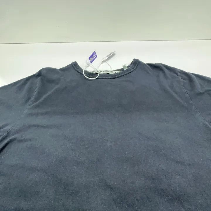Off-White OFF-WHITE Casual Solid Color Short Sleeve T-Shirt 0079 Size US S / EU 44-46 / 1 - 8 Thumbnail