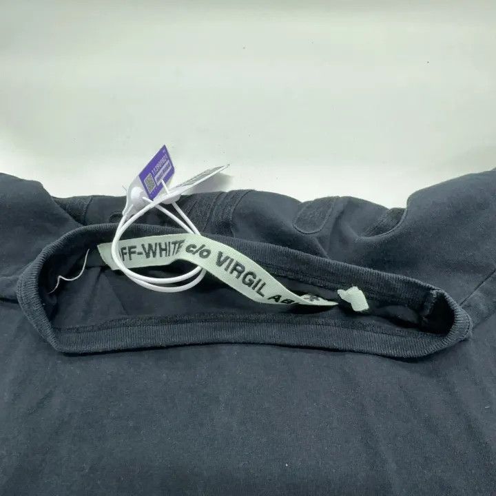 Off-White OFF-WHITE Casual Solid Color Short Sleeve T-Shirt 0079 Size US S / EU 44-46 / 1 - 7 Thumbnail