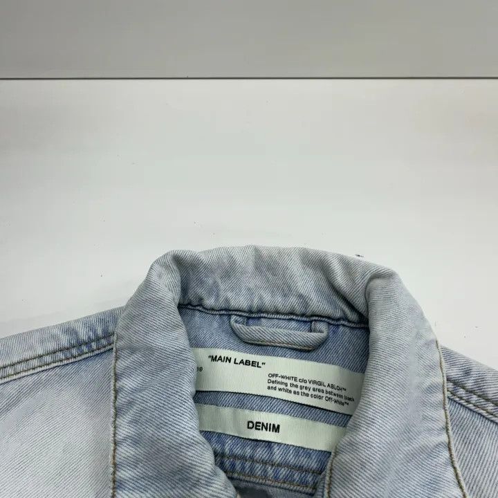 Off-White Off-White Stylish Denim Jacket 0079 Size US M / EU 48-50 / 2 - 4 Thumbnail