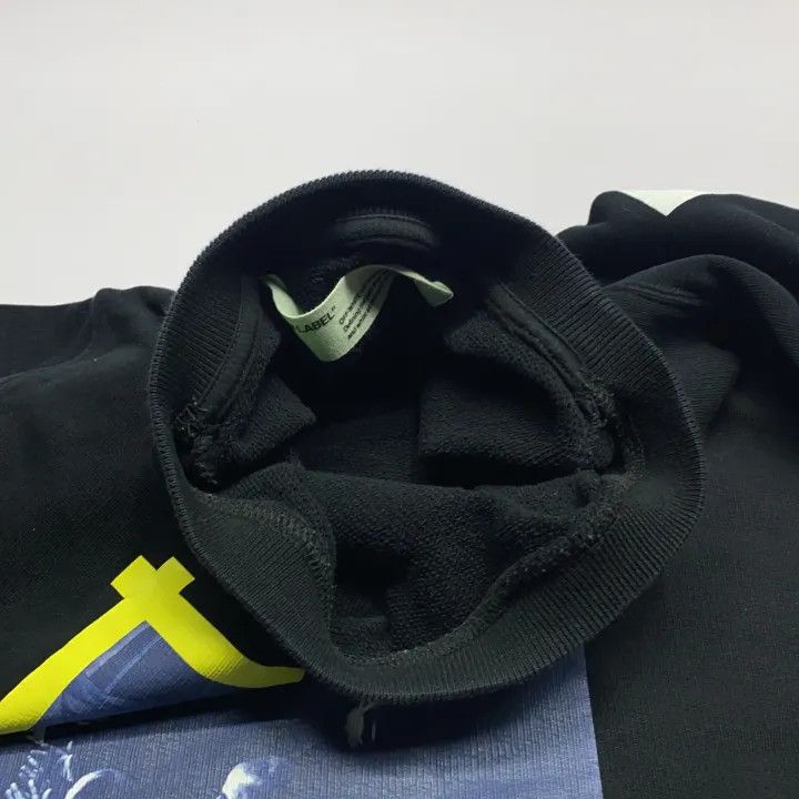 Off-White Off-White SS21 Black Religious Artwork Sweatshirt 0079 Size US S / EU 44-46 / 1 - 7 Thumbnail
