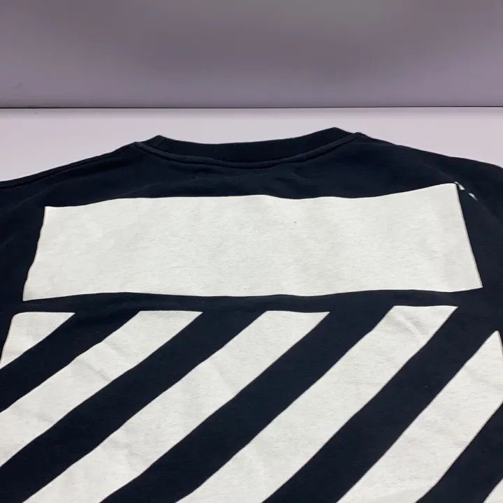 Off-White Off-White SS21 Black Religious Artwork Sweatshirt 0079 Size US S / EU 44-46 / 1 - 6 Thumbnail