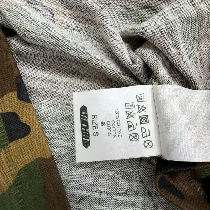 Off-White Off-White Camouflage Tee for Men 0079 Size US S / EU 44-46 / 1 - 3 Thumbnail