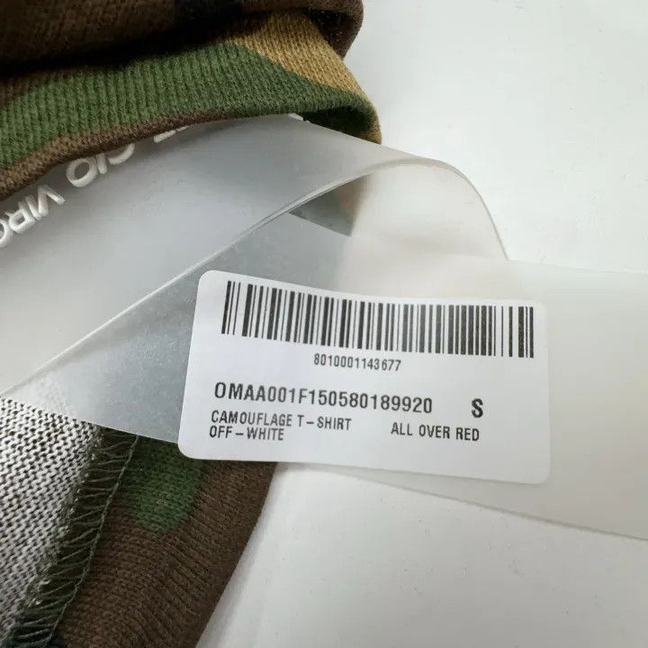 Off-White Off-White Camouflage Tee for Men 0079 Size US S / EU 44-46 / 1 - 4 Thumbnail