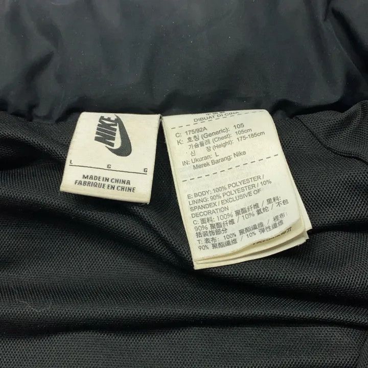 Off-White Nike x Off-White Black Men's Track Jacket 0079 Size US L / EU 52-54 / 3 - 4 Thumbnail