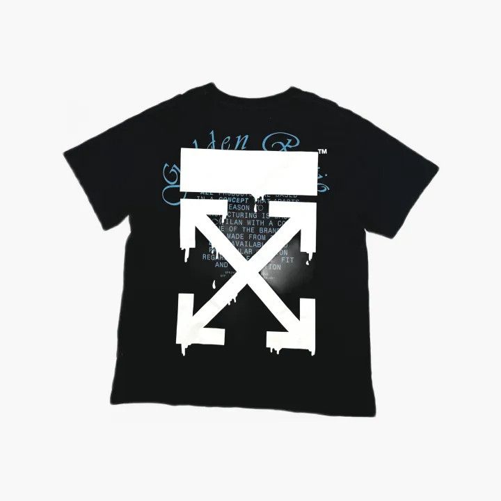 Off-White Off-White SS20 Black Short Sleeve T-Shirt 0079 Size US S / EU 44-46 / 1 - 3 Thumbnail