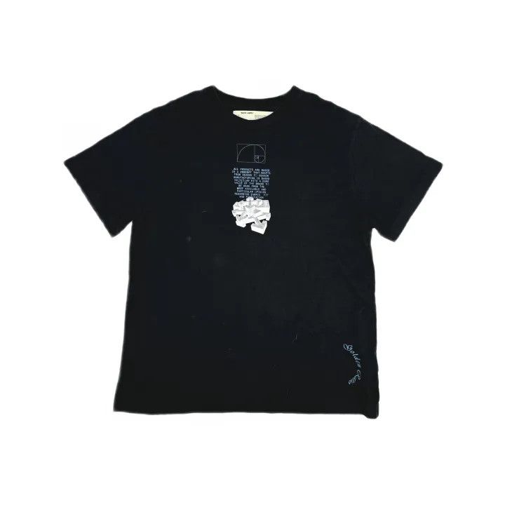 Off-White Off-White SS20 Black Short Sleeve T-Shirt 0079 Size US S / EU 44-46 / 1 - 2 Thumbnail