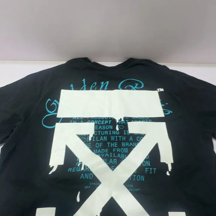 Off-White Off-White SS20 Black Short Sleeve T-Shirt 0079 Size US S / EU 44-46 / 1 - 6 Thumbnail