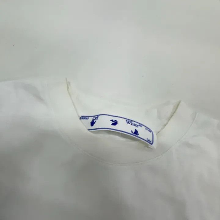 Off-White OFF-WHITE Casual Embroidered Short Sleeve T-Shirt 0079 Size US XS / EU 42 / 0 - 5 Thumbnail