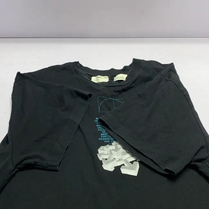 Off-White Off-White SS20 Black Oversized Short Sleeve Tee 0079 Size US S / EU 44-46 / 1 - 11 Thumbnail