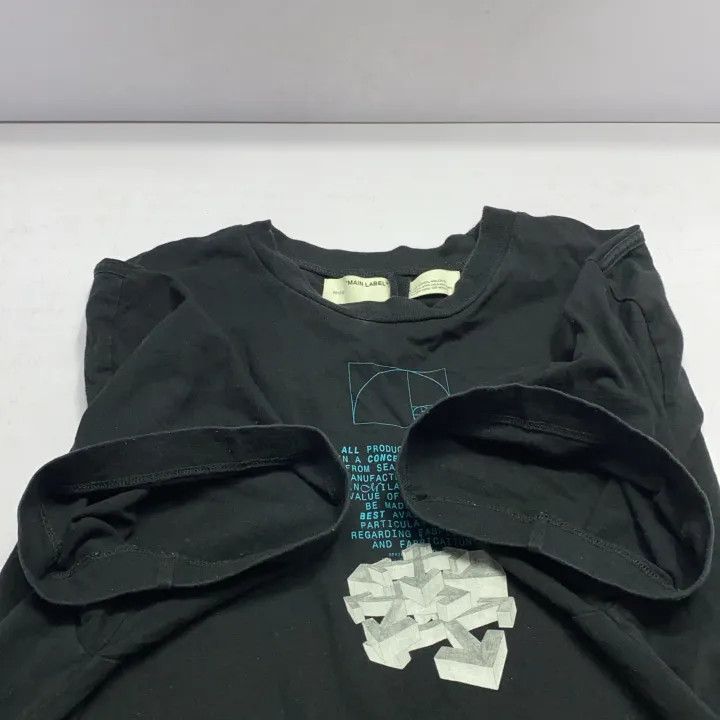 Off-White Off-White SS20 Black Oversized Short Sleeve Tee 0079 Size US S / EU 44-46 / 1 - 12 Thumbnail