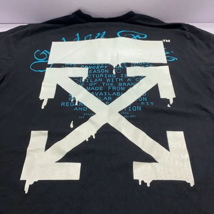 Off-White Off-White SS20 Black Oversized Short Sleeve Tee 0079 Size US S / EU 44-46 / 1 - 16 Thumbnail