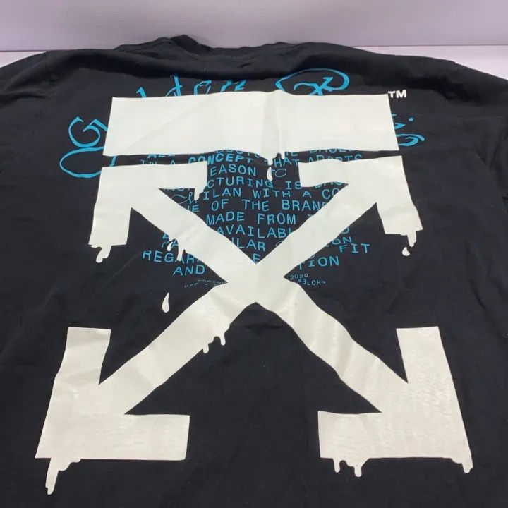 Off-White Off-White SS20 Black Oversized Short Sleeve Tee 0079 Size US S / EU 44-46 / 1 - 5 Thumbnail