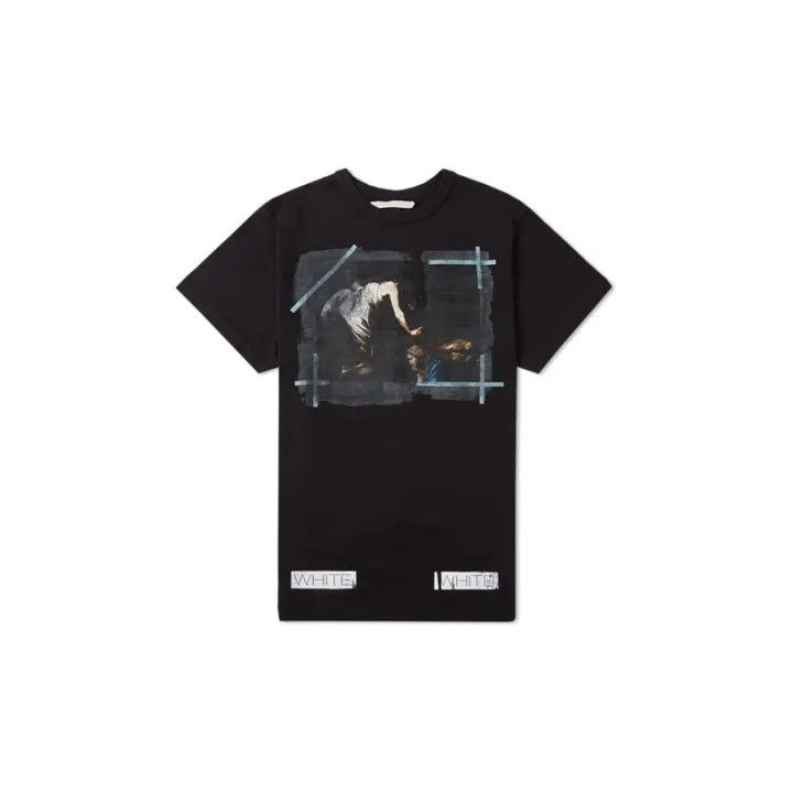Off-White Off-White Black Graphic Short Sleeve T-Shirt 0079 Size US M / EU 48-50 / 2 - 2 Thumbnail