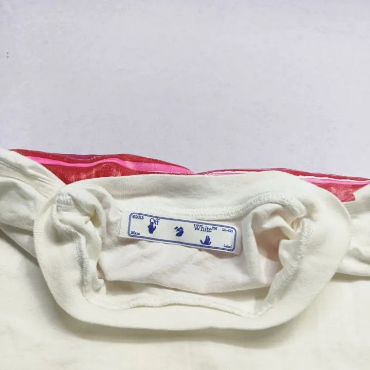 Off-White OFF-WHITE Marker Arrows Loose Fit T-Shirt 0079 Size US XXS / EU 40 - 7 Thumbnail