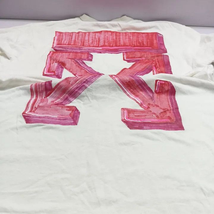 Off-White OFF-WHITE Marker Arrows Loose Fit T-Shirt 0079 Size US XXS / EU 40 - 14 Thumbnail