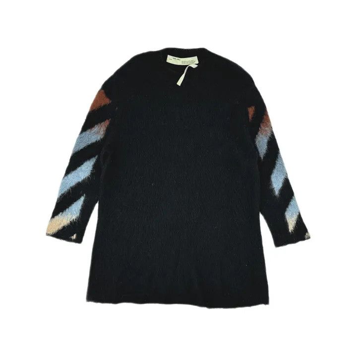 Off-White Off-White Knitted Printed Dress in Black 0079 Size US M / EU 48-50 / 2 - 2 Thumbnail