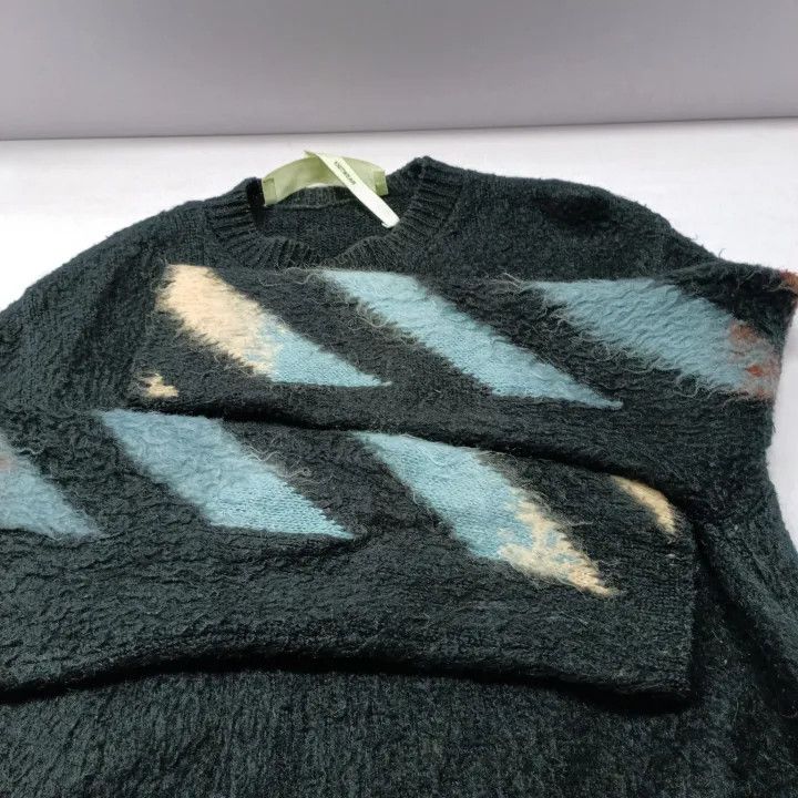 Off-White Off-White Knitted Printed Dress in Black 0079 Size US M / EU 48-50 / 2 - 12 Thumbnail