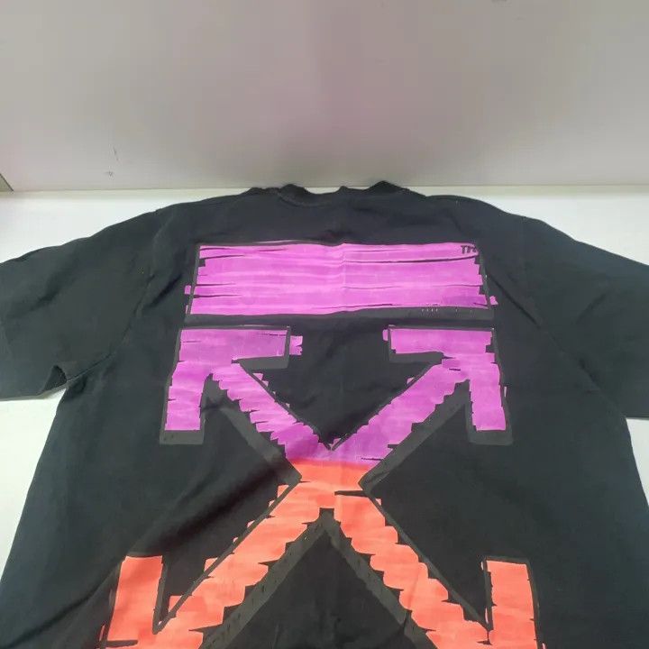 Off-White Off-White SS21 Black Cotton Loose T-Shirt 0079 Size US XS / EU 42 / 0 - 6 Thumbnail