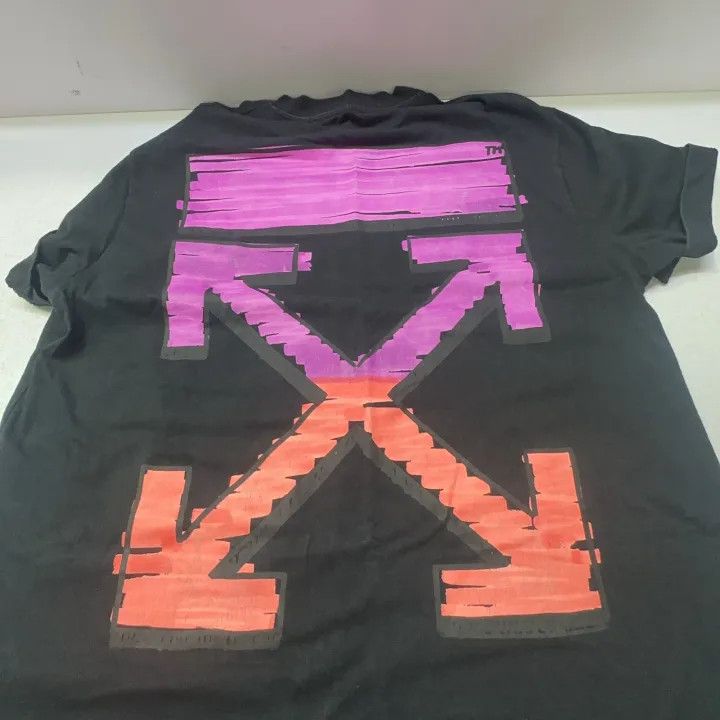 Off-White Off-White SS21 Black Cotton Loose T-Shirt 0079 Size US XS / EU 42 / 0 - 7 Thumbnail