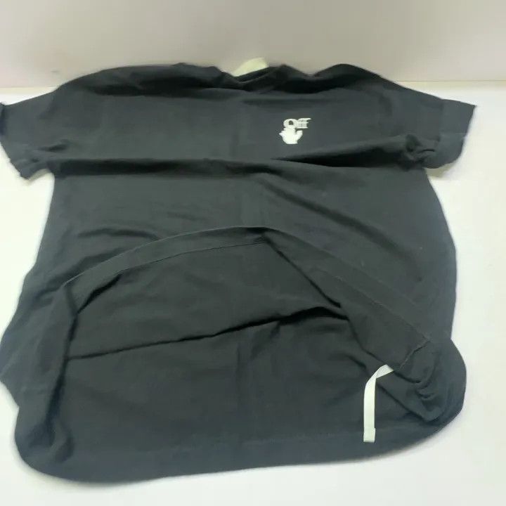 Off-White Off-White SS21 Black Cotton Loose T-Shirt 0079 Size US XS / EU 42 / 0 - 11 Thumbnail