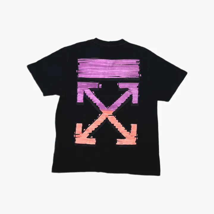 Off-White Off-White SS21 Black Cotton Loose T-Shirt 0079 Size US XS / EU 42 / 0 - 3 Thumbnail