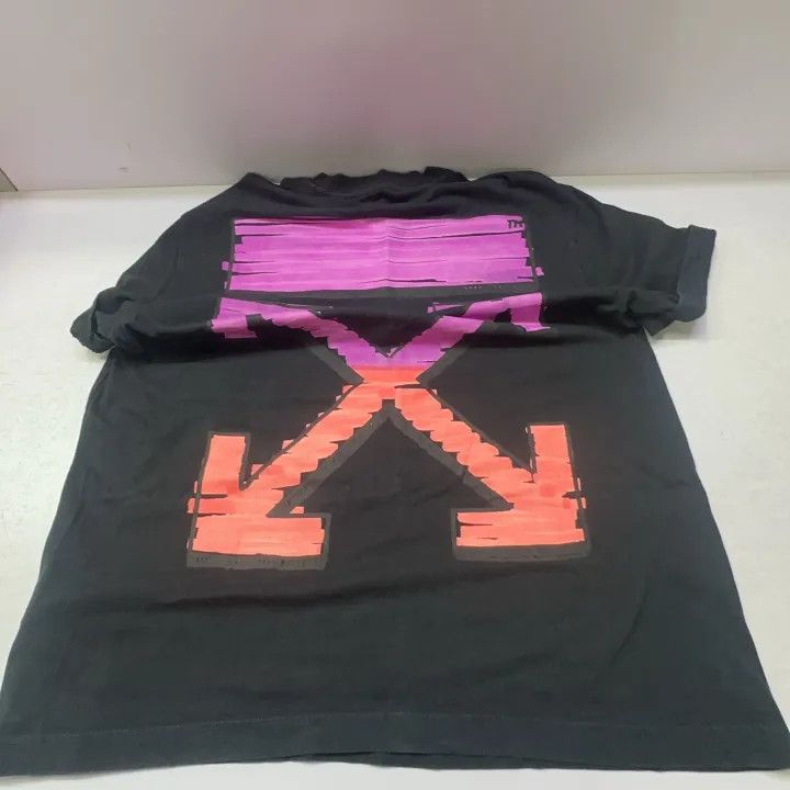 Off-White Off-White SS21 Black Cotton Loose T-Shirt 0079 Size US XS / EU 42 / 0 - 12 Thumbnail