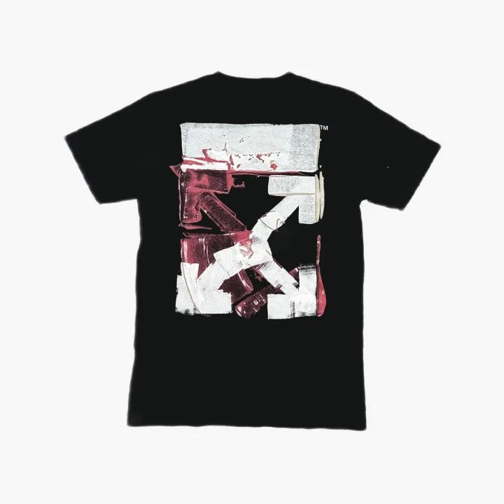 Off-White Off-White Fushi Logo Printed Short Sleeve T-Shirt 0079 Size US S / EU 44-46 / 1 - 3 Thumbnail