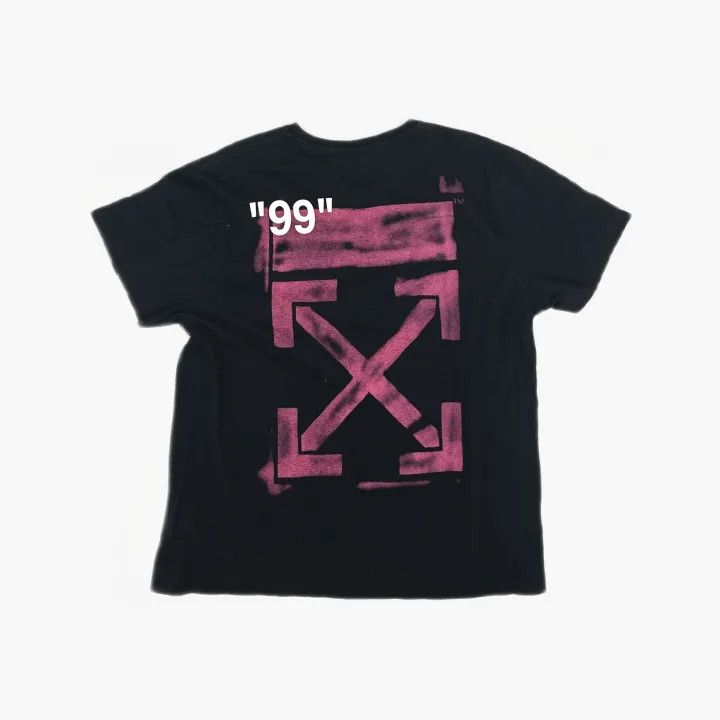 Off-White Off-White Casual Stylish Round Neck T-Shirt 0079 Size US XXS / EU 40 - 3 Thumbnail