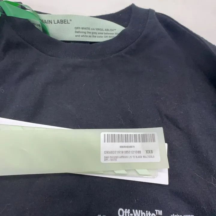 Off-White Off-White Colored Arrow Print Cotton Sweatshirt 0079 Size US XXS / EU 40 - 4 Thumbnail
