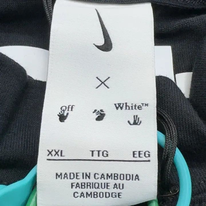 Off-White Off-White™ x Nike Black Logo T-Shirt 0079 Size US XXL / EU 58 / 5 - 2 Thumbnail