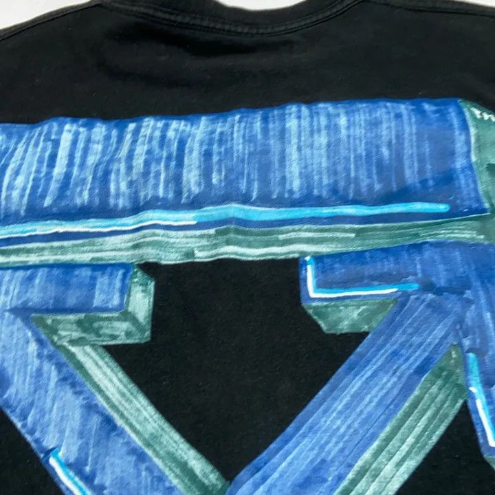 Off-White Off-White Black Graphic Arrow Short Sleeve T-Shirt 0079 Size US XXS / EU 40 - 6 Thumbnail